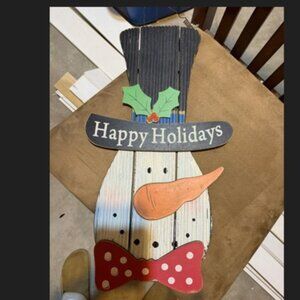 Snowman Hanging Christmas/Holiday Decor